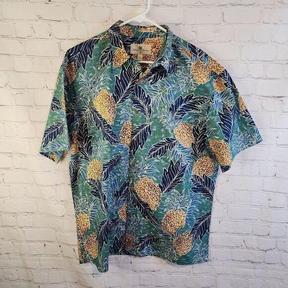 Men's Island Shores Hawaiian Shirt, size Large - Picture 1 of 3